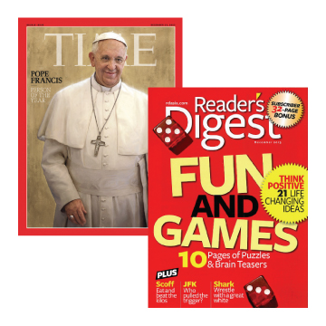 TIME一年期+讀者文摘(英文版)一年期