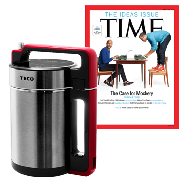 TIME 40期+TECO 微壓養生豆漿機 XYFYS002